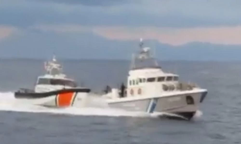 Νέο βίντεο με την πρωτοφανή πρόκληση της τουρκικής ακταιωρού στη Λέσβο